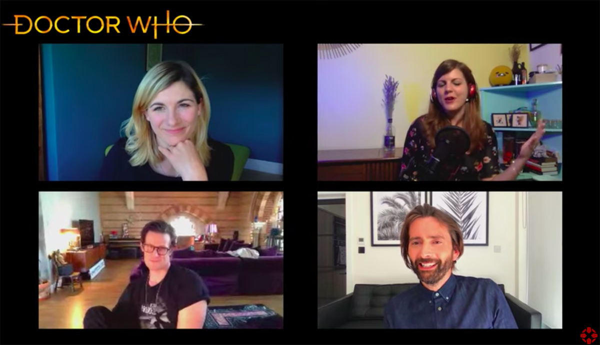 Jodie Whittaker, Matt Smith, David Tennant, and Terri Schwartz talk Doctor Who
