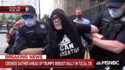 tulsa police trump rally