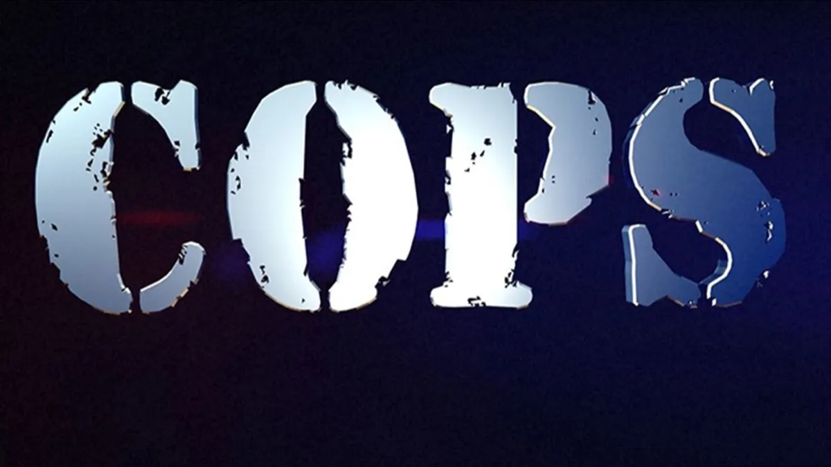 Cops TV show logo.