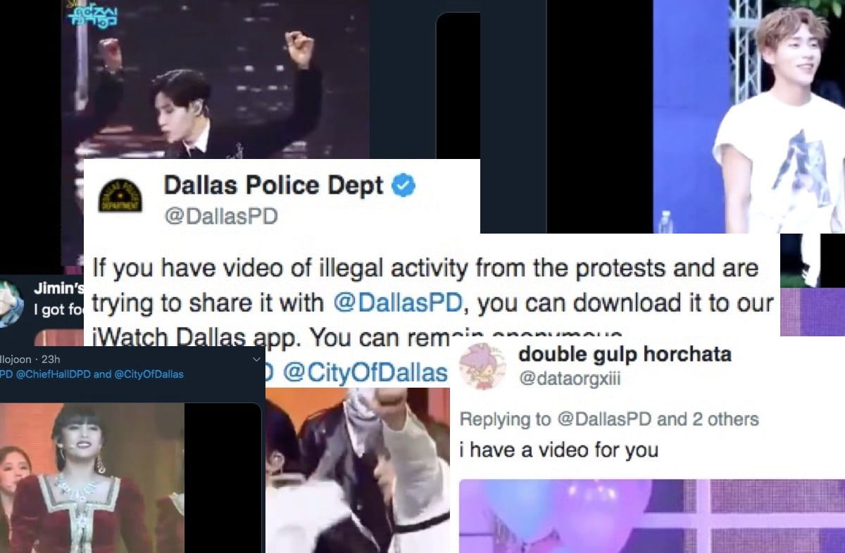 Dallas PD inundated with fancams after asking for "illegal" protest footage.