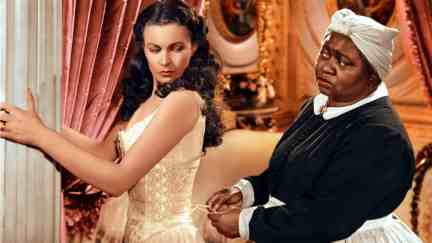 Scarlett O'Hara and Mammie in Gone With the Wind.