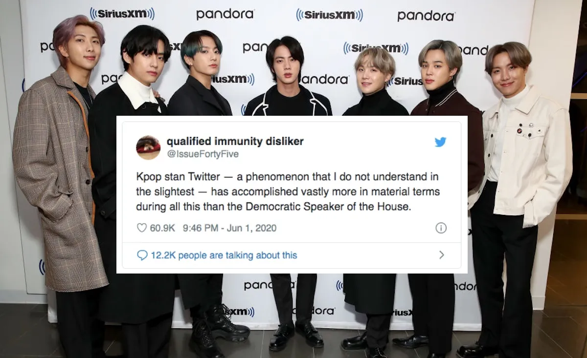 K-pop fans flood racist hashtags