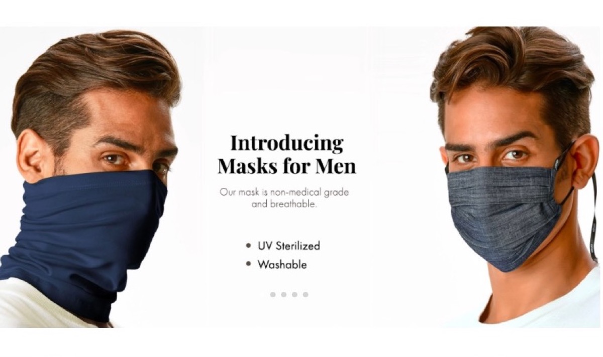 Masks for men I guess?
