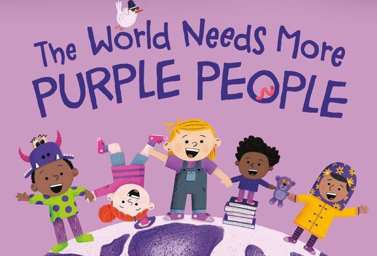 World Needs Purple People book cover.