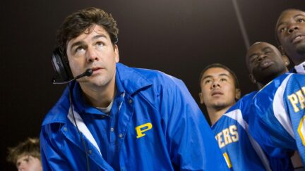 Kyle Chandler as Coach Taylor in Friday Night Lights