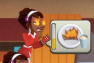Barb in Cooking Dash.