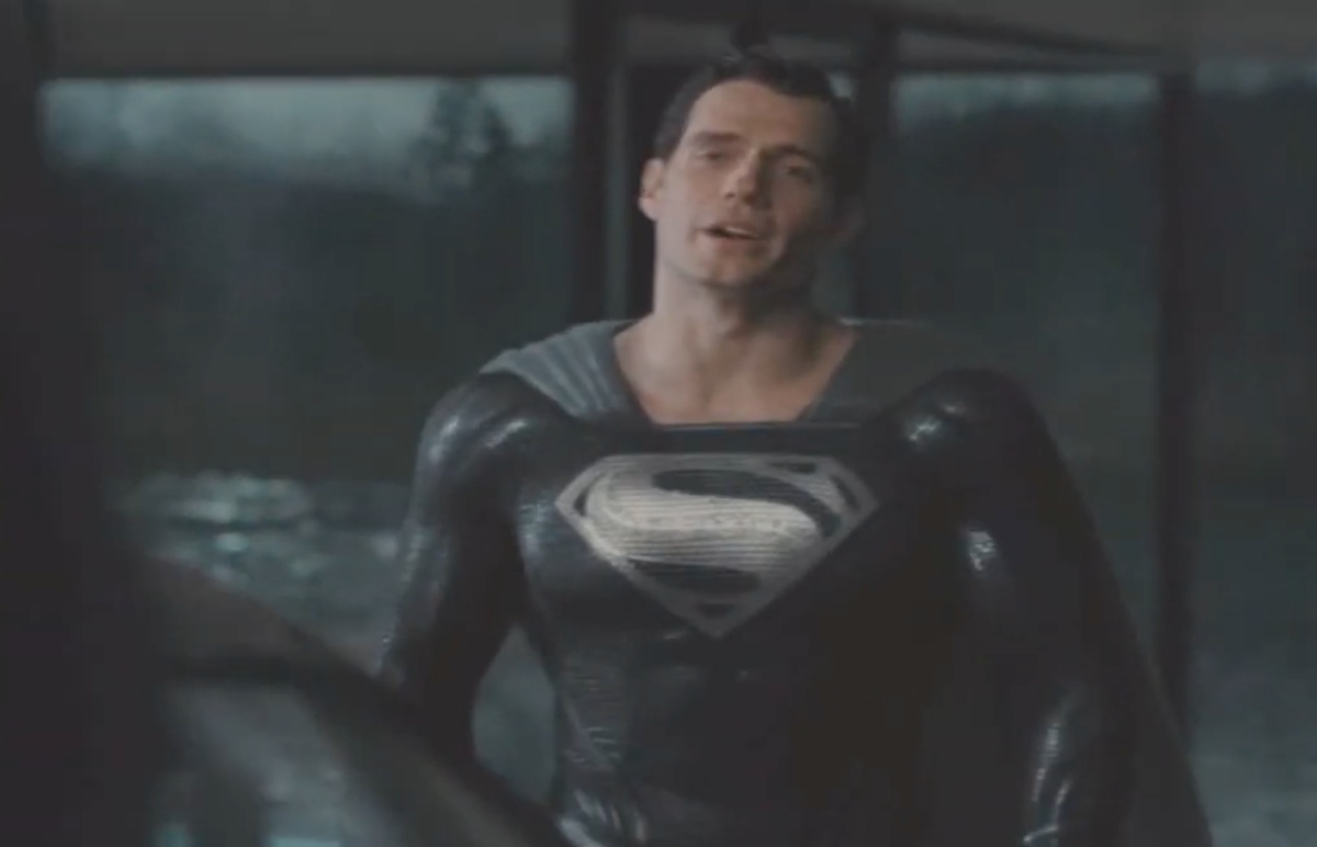 black superman costume