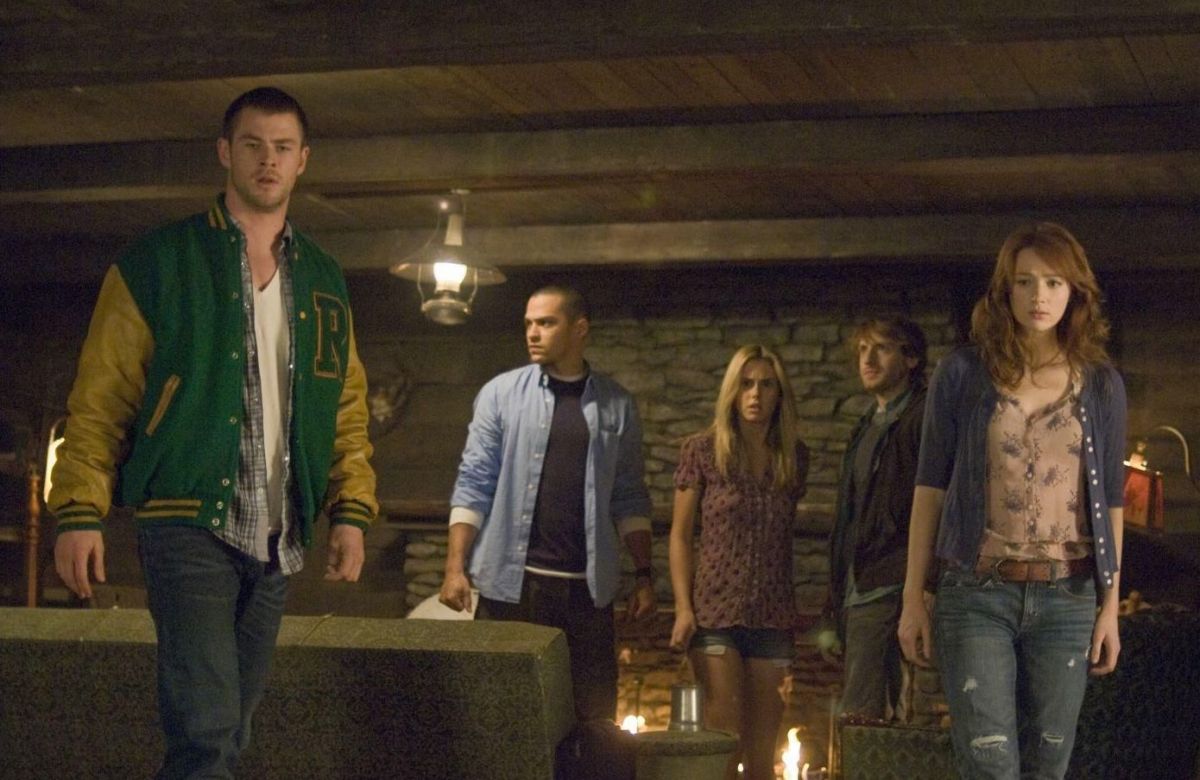 cabin in the woods cast