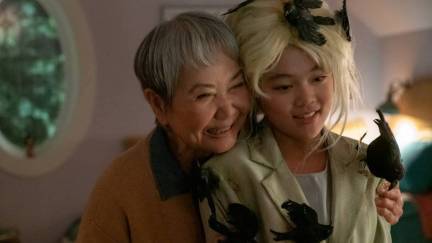 Claudia Kishi and grandmother Mimi in 'The Babysitters Club'