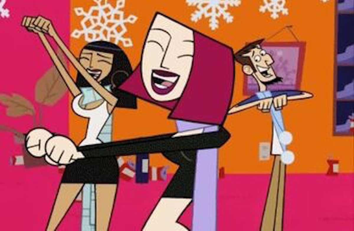 Clone High characters dance party.
