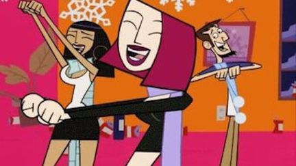 Clone High characters dance party.