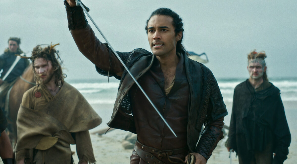 CURSED (L to R) DEVON TERRELL as ARTHUR in episode 110 of CURSED Cr. COURTESY OF NETFLIX © 2020