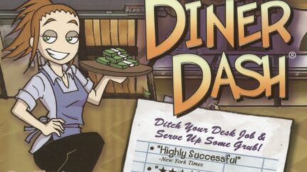Diner Dash for Windows game box art.