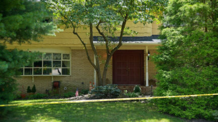 A view of the home of U.S. District Judge Esther Salas