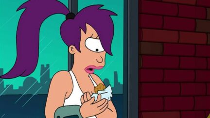 Leela on Futurama