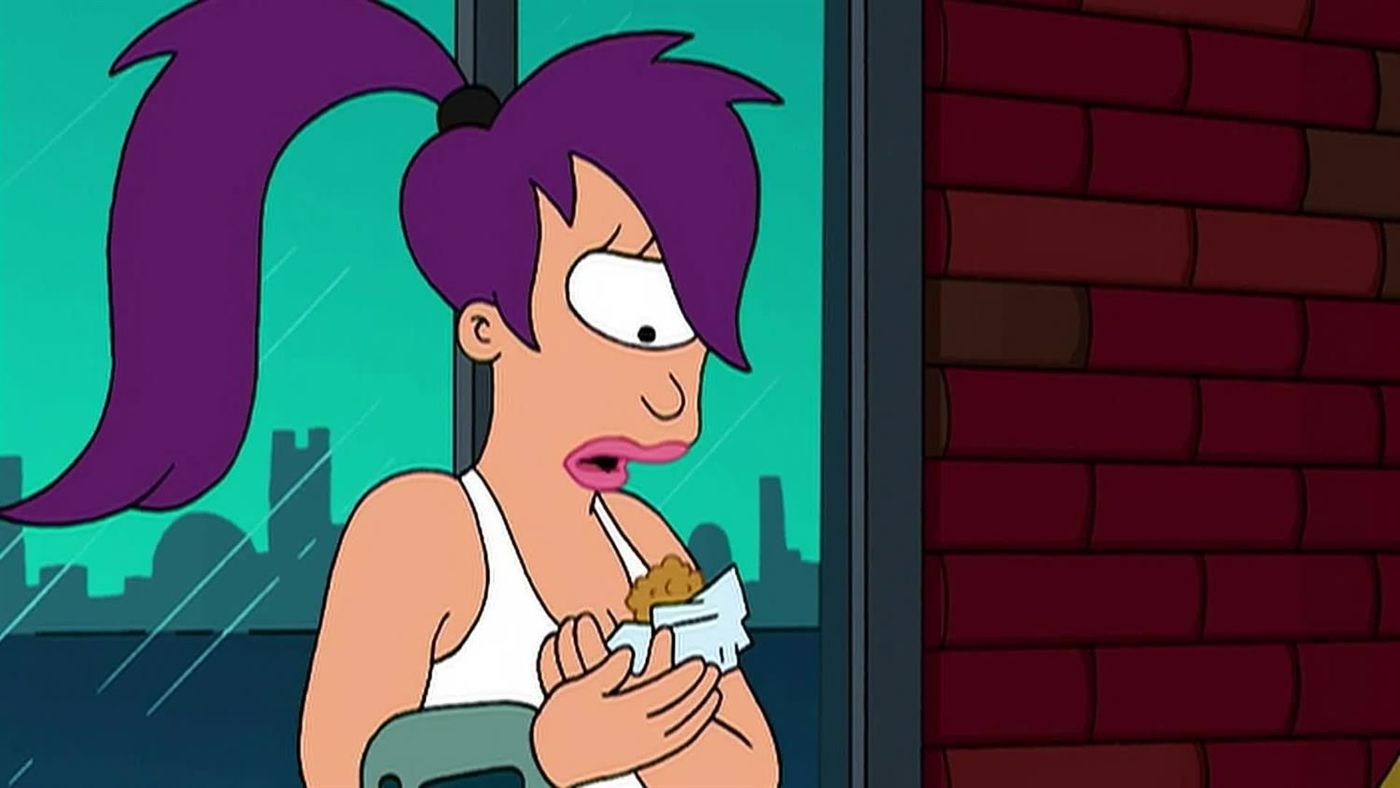 Leela on Futurama