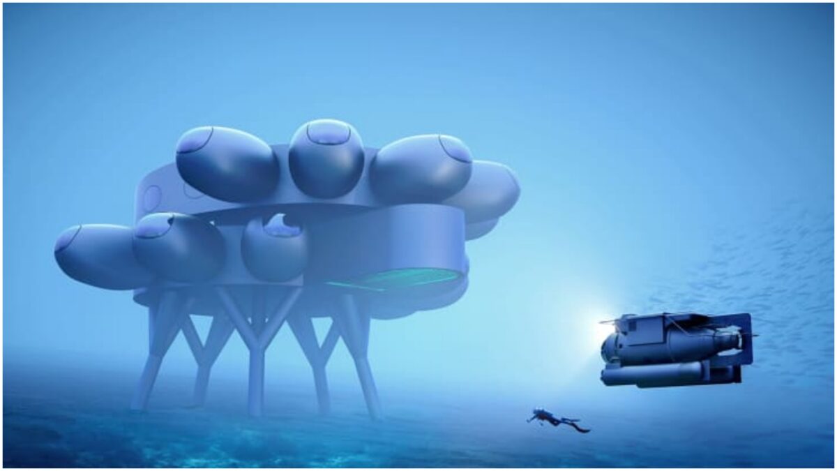 underwater sea station