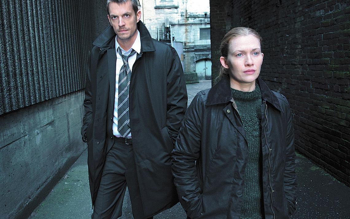 The Killing starring Mireille Enos and Joel Kinnaman