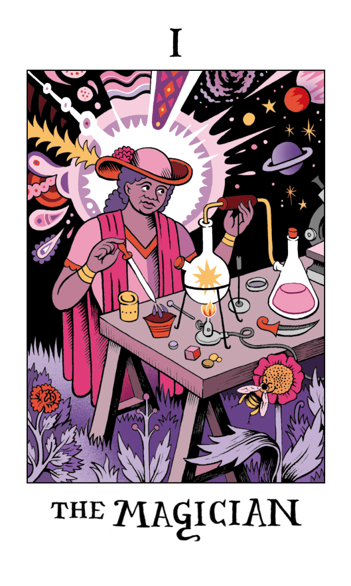the magician tarot card women of science