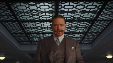 Kenneth Branagh in the Death on the Nile