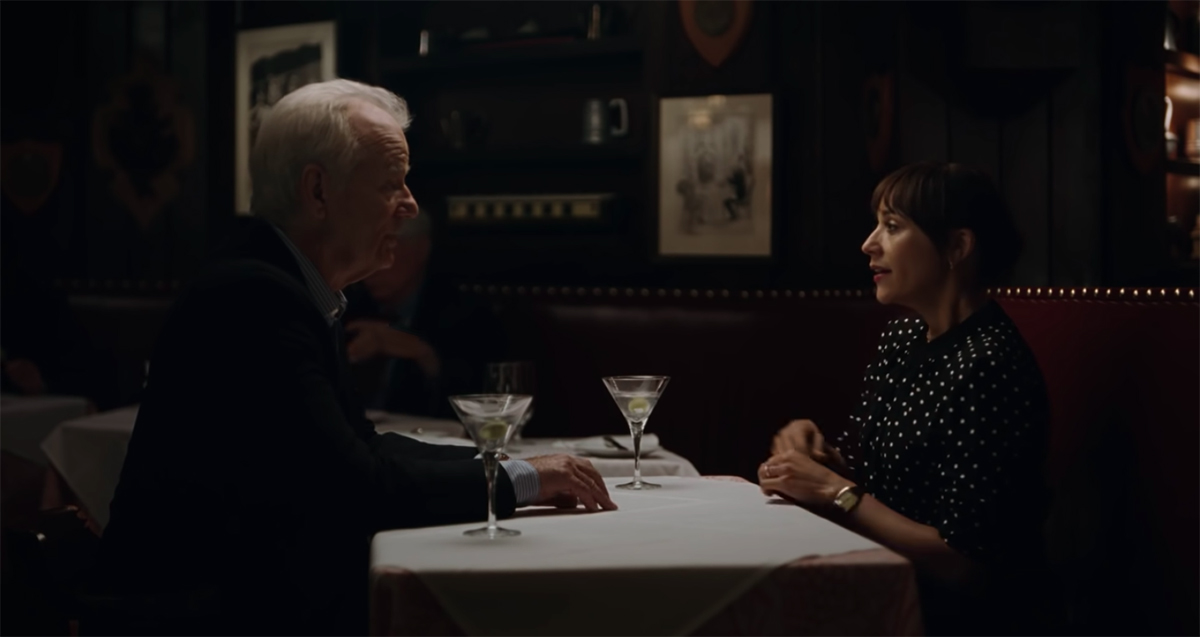 Bill Murray and Rashida Jones in On the Rocks