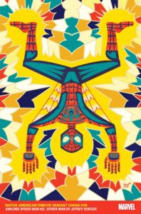 Spider-Man variant cover.