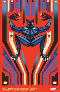 Black Panther variant cover.