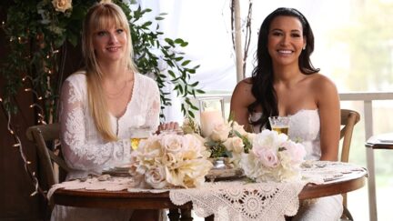Naya Rivera and Heather Morris in Glee (2009)