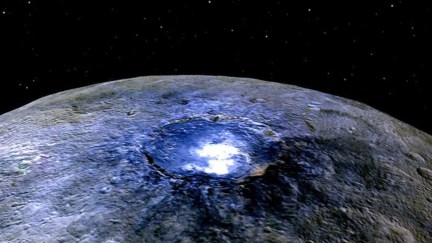 the surfface of ceres as seen by NASA