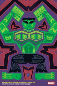 Hulk variant cover.