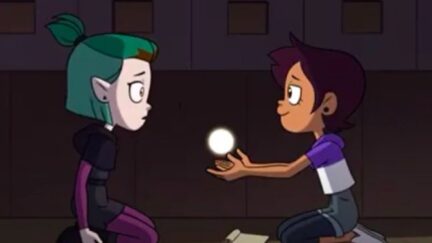 Luz and Amity in Disney's The Owl House.