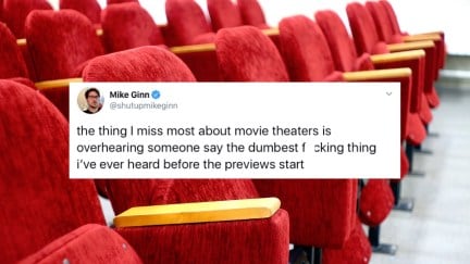 Things overheard in movie theaters from funny twitter thread