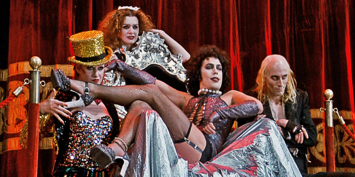 Tim curry and co in the Rocky Horror Picture Show