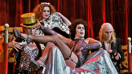 Tim curry and co in the Rocky Horror Picture Show