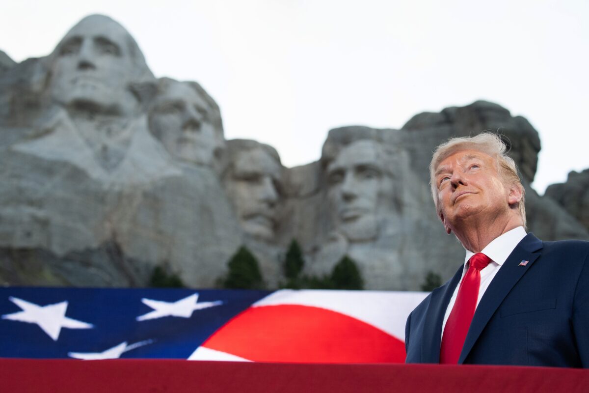 trump mt. rushmore