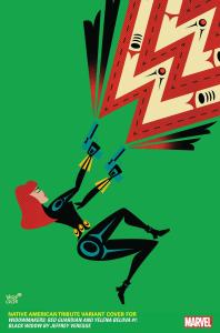 Black Widow variant cover.