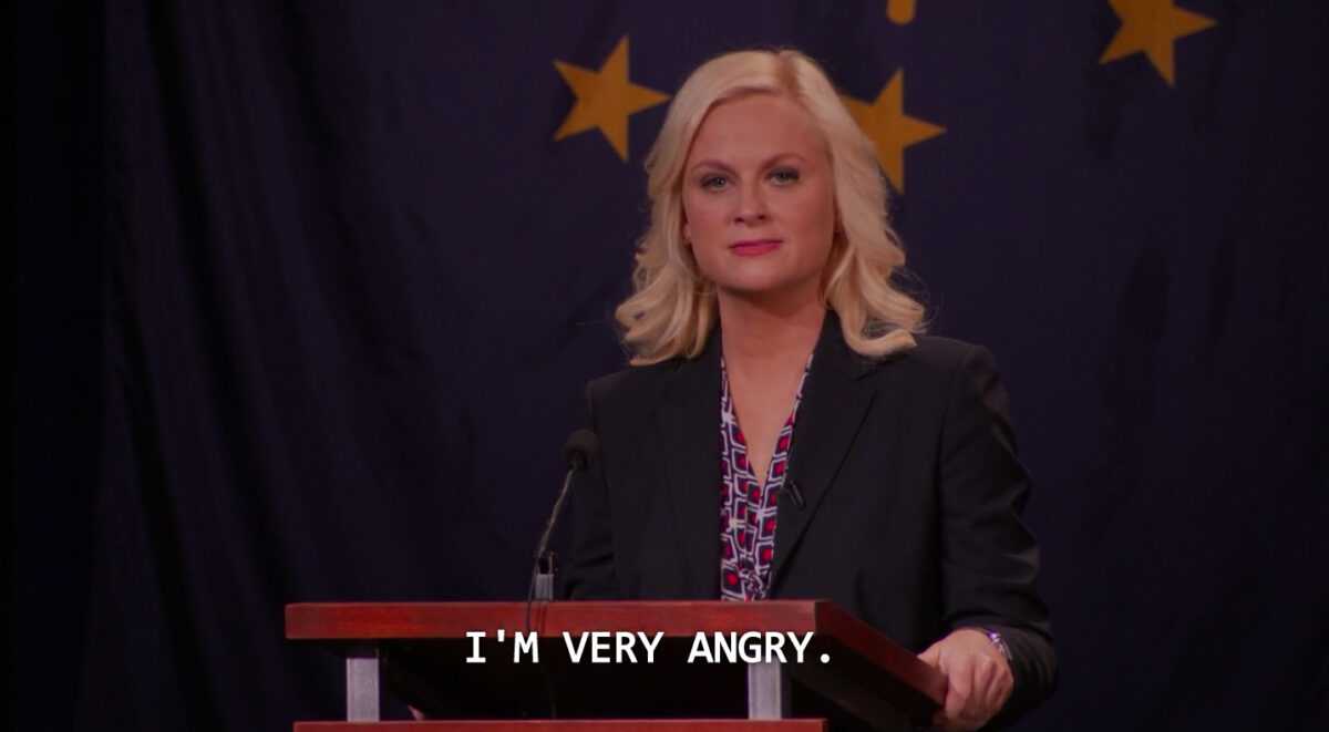 screengrab from parks and rec