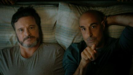 Stanley Tucci and Colin Firth in Supernova