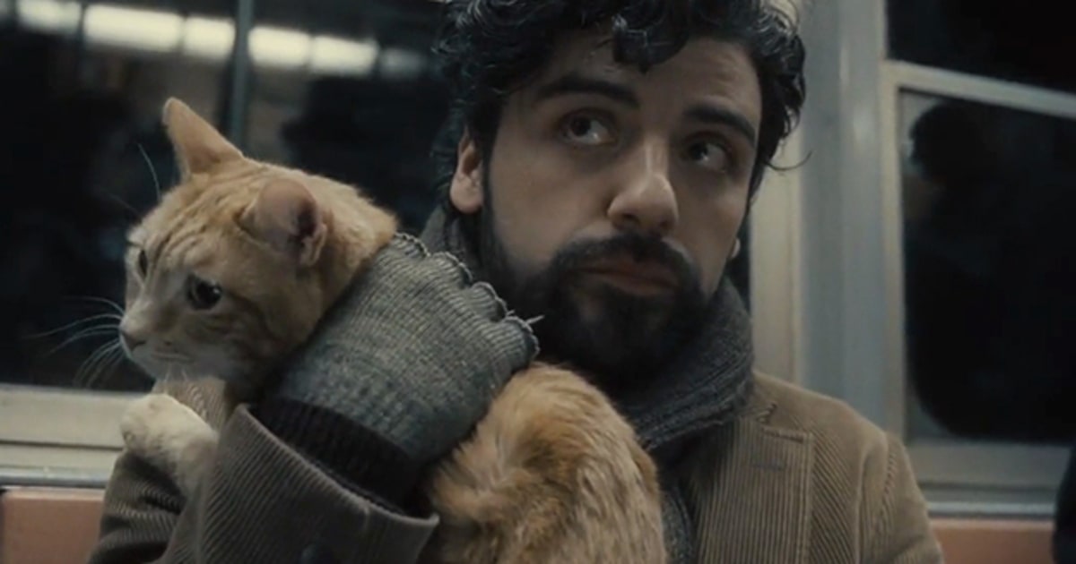 Oscar Isaac as Llewyn Davis in Inside Llewyn Davis.