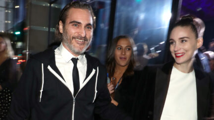 Joaquin Phoenix and Rooney Mara
