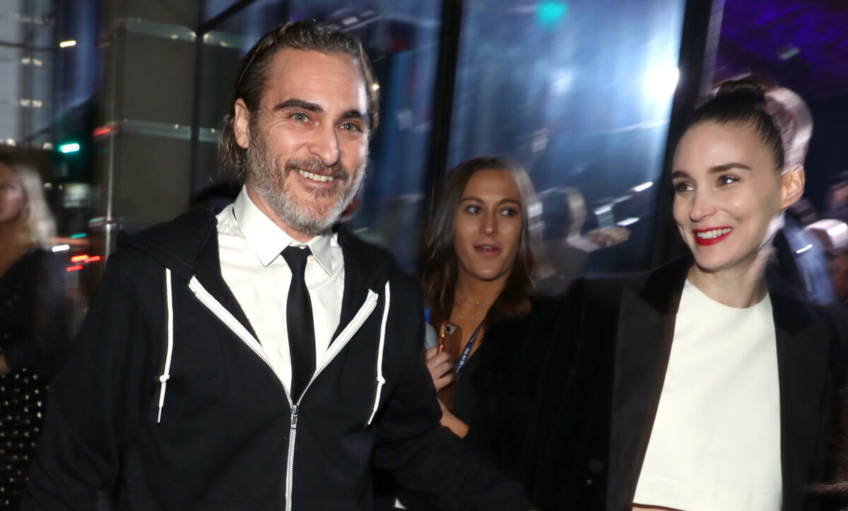 Joaquin Phoenix and Rooney Mara