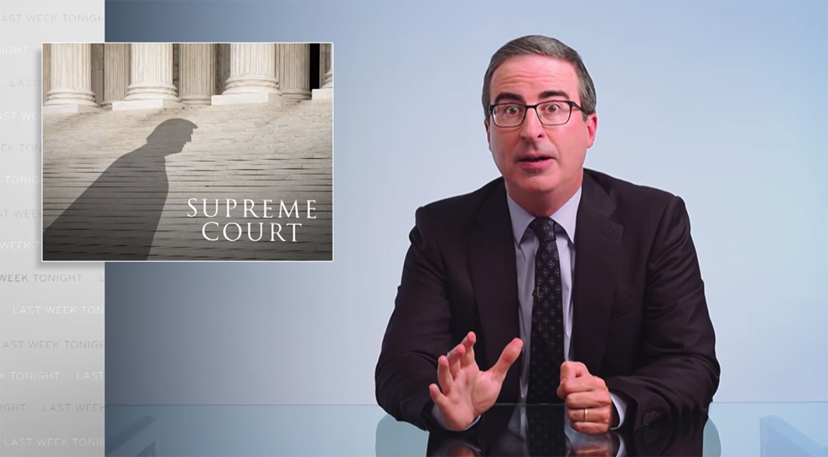 John Oliver on Last Week Tonight