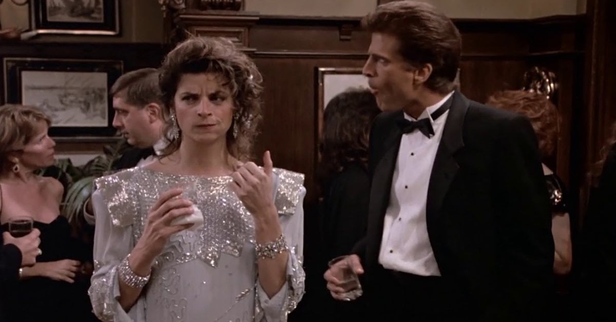 Kirstie Alley and Ted Danson in Cheers