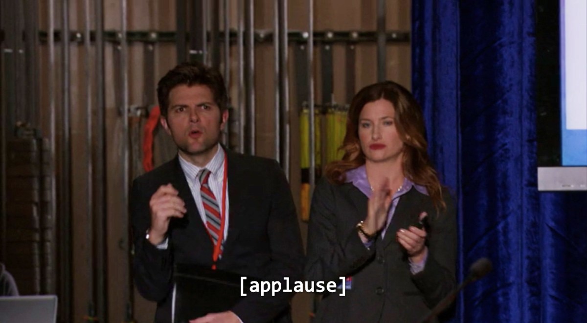 Ben WYatt confused in parks and rec