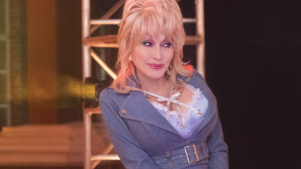 Dolly Parton in Netflix's Heartstrings.