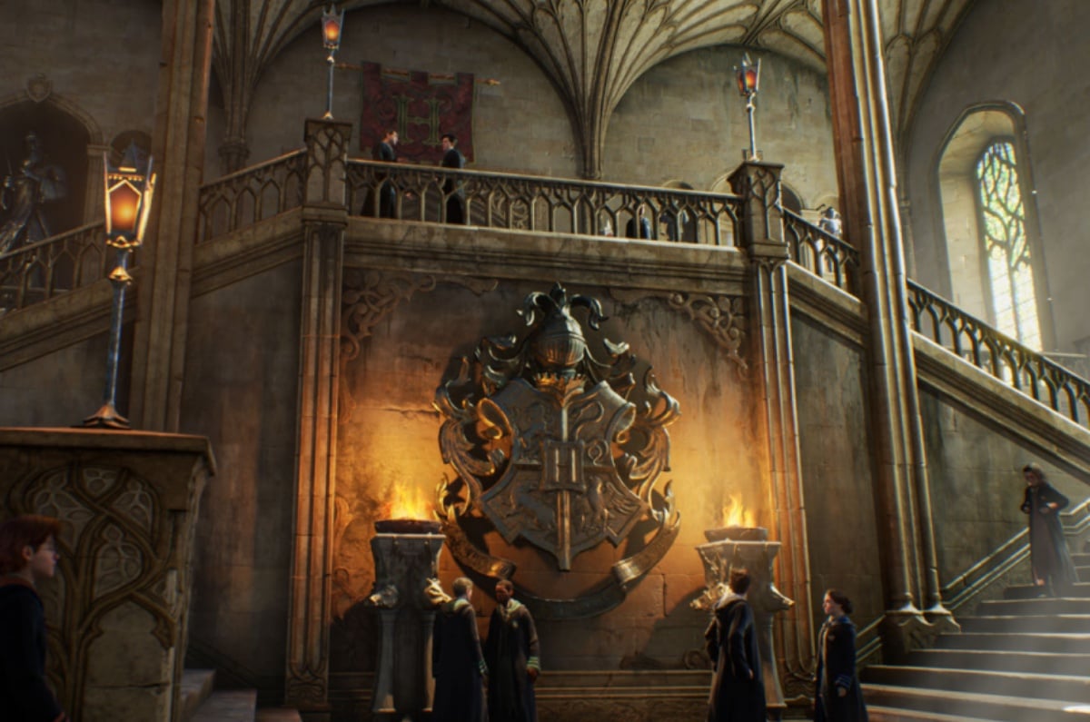 shot from the new HPvideo game