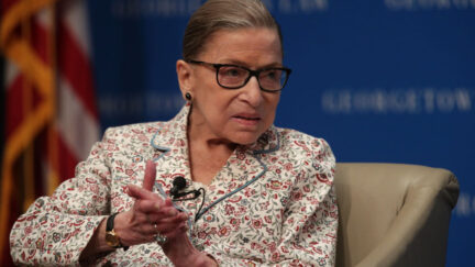 Justice Ruth Bader Ginsburg.
