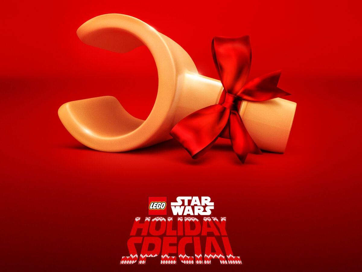 the star wars holiday special lego poster