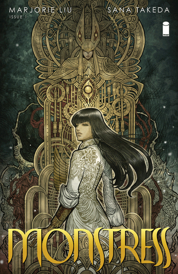 Book Cover for Monstress by Marjorie Liu and Sana Takeda