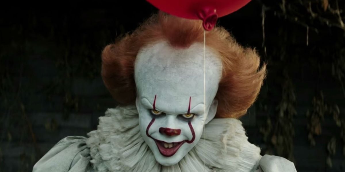 Bill Skarsgård as Pennywise in the 2017 Film Adaptation of Stephen King's IT